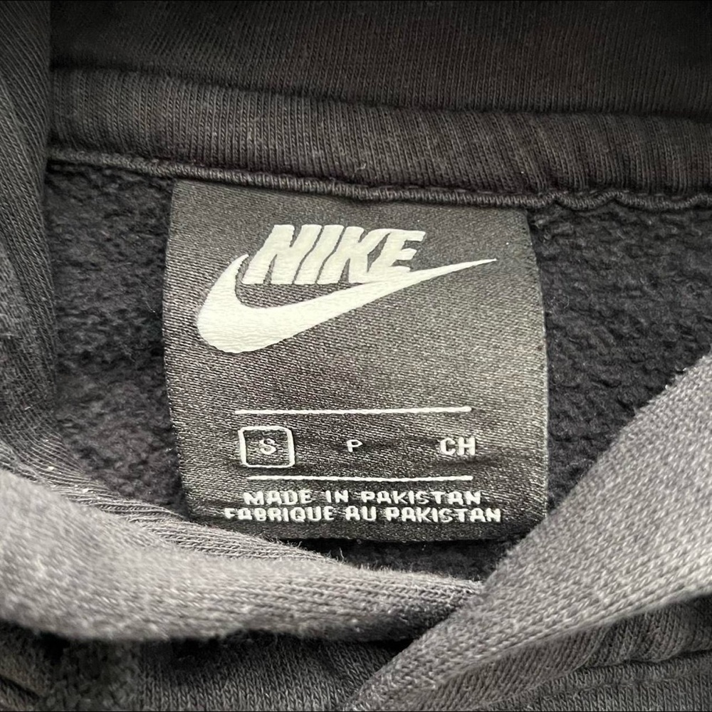 Nike Swoosh Logo Pullover Hoodie - Black - Picture 3 of 3
